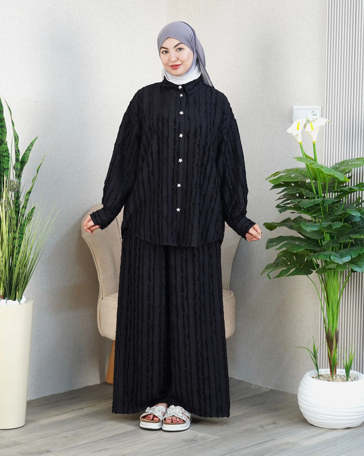 Ensemble Tissu Raye