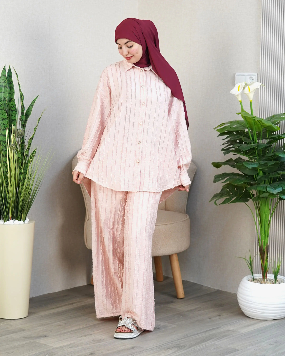 Ensemble Tissu Raye